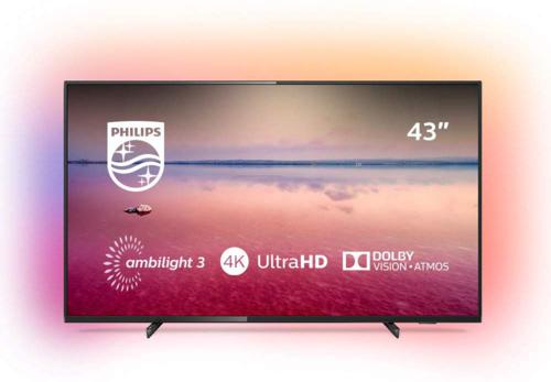 Frontal philips ambilight 43PUS6704-12